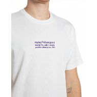 Снимка на REPLAY МЪЖКА БЛУЗА VIBESGOOD RELAXED JERSEY T-SHIRT NATURAL WHITE 4