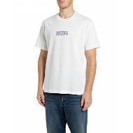 Снимка на REPLAY МЪЖКА БЛУЗА VIBESGOOD RELAXED JERSEY T-SHIRT NATURAL WHITE 1