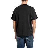 Снимка на REPLAY МЪЖКА БЛУЗА R LOGO PRINT COTTON T-SHIRT BLACK 2