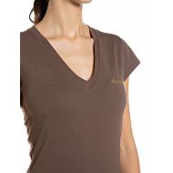 Снимка на REPLAY ДАМСКИ ТОП JERSEY V-NECK T-SHIRT WITH LOGO PINECONE 3