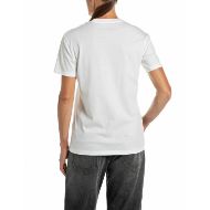 Снимка на REPLAY ДАМСКИ ТОП JERSEY POCKET T-SHIRT NATURAL WHITE 2