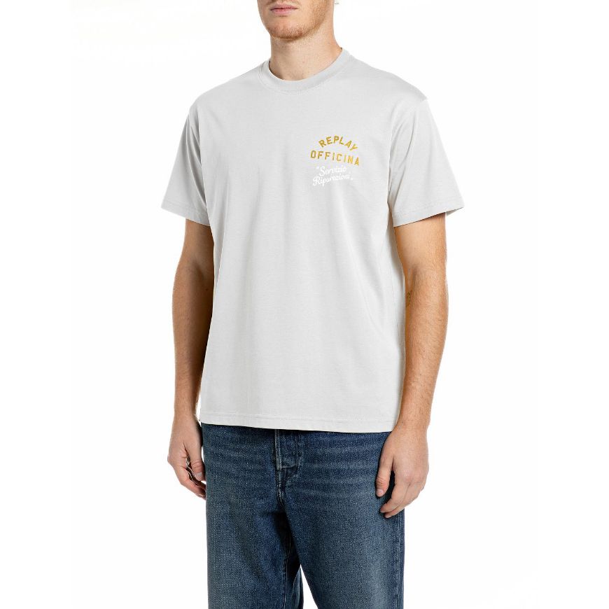 Снимка на REPLAY МЪЖКА БЛУЗА OFFICINA T-SHIRT GARDENIA