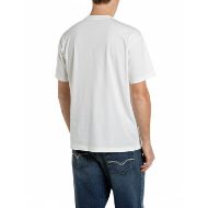 Снимка на REPLAY МЪЖКА БЛУЗА ROCK LOGO COTTON T-SHIRT GARDENIA 2