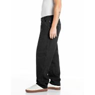 Снимка на REPLAY МЪЖКИ ДЕНИМ TYDE TAPERED-FIT BLACK COTTON DENIM JEANS BLACK DELAVÉ 4