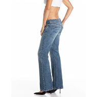 Снимка на REPLAY ДАМСКИ ДЕНИМ DEMIM FLARED-FIT BOOTCUT COTTON/LYOCEL DENIM JEANS MEDIUM BLUE 4