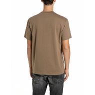 Снимка на REPLAY МЪЖКА БЛУЗА SHORT-SLEEVED SMALL LOGO COTTON T-SHIRT MUD 2