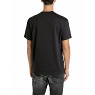 Снимка на REPLAY МЪЖКА БЛУЗА SHORT-SLEEVED SMALL LOGO COTTON T-SHIRT BLACK 2