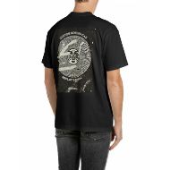Снимка на REPLAY МЪЖКА БЛУЗА CUSTOM MOTORCYCLE RELAXED JERSEY T-SHIRT BLACK 2