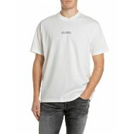 Снимка на REPLAY МЪЖКА БЛУЗА CUSTOM MOTORCYCLE RELAXED JERSEY T-SHIRT GARDENIA 1