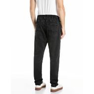 Снимка на REPLAY МЪЖКИ ДЕНИМ LANNY SLIM-FIT SUPER SOFT STRETCH DENIM JEANS BLACK DELAVÉ 3
