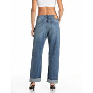 Снимка на REPLAY ДАМСКИ ДЕНИМ AUBRY AUBRY BOYFRIEND-FIT COTTON/LYOCELL DENIM JEANS MEDIUM BLUE 3