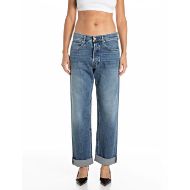 Снимка на REPLAY ДАМСКИ ДЕНИМ AUBRY AUBRY BOYFRIEND-FIT COTTON/LYOCELL DENIM JEANS MEDIUM BLUE 1