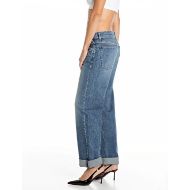 Снимка на REPLAY ДАМСКИ ДЕНИМ AUBRY AUBRY BOYFRIEND-FIT COTTON/LYOCELL DENIM JEANS MEDIUM BLUE 4