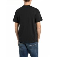 Снимка на REPLAY МЪЖКА БЛУЗА SHORT-SLEEVED BIG LOGO COTTON T-SHIRT BLACK 2