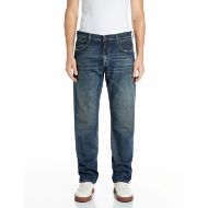 Снимка на REPLAY МЪЖКИ ДЕНИМ AIDEEN STRAIGHT-FIT COMFORT DENIM JEANS DARK BLUE 1