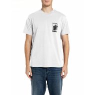 Снимка на REPLAY МЪЖКА БЛУЗА MUSIC FEST T-SHIRT NATURAL WHITE 1