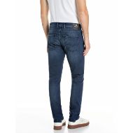 Снимка на REPLAY МЪЖКИ ДЕНИМ GROVER STRAIGHT-FIT INDIGO STRETCH DENIM JEANS DARK BLUE 3