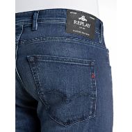 Снимка на REPLAY МЪЖКИ ДЕНИМ GROVER STRAIGHT-FIT INDIGO STRETCH DENIM JEANS DARK BLUE 8