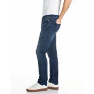 Снимка на REPLAY МЪЖКИ ДЕНИМ GROVER STRAIGHT-FIT INDIGO STRETCH DENIM JEANS DARK BLUE 4