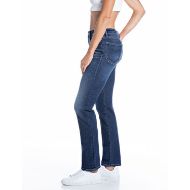 Снимка на REPLAY ДАМСКИ ДЕНИМ ZOLIE STRAIGHT-FIT POWER STRETCH MODAL DENIM JEANS DARK BLUE 4