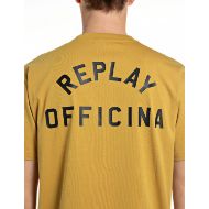 Снимка на REPLAY МЪЖКА БЛУЗА OFFICINA T-SHIRT MUSTARD 3