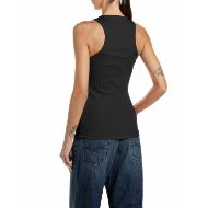 Снимка на REPLAY ДАМСКИ ТОП COTTON RIB VEST TOP BLACK 2