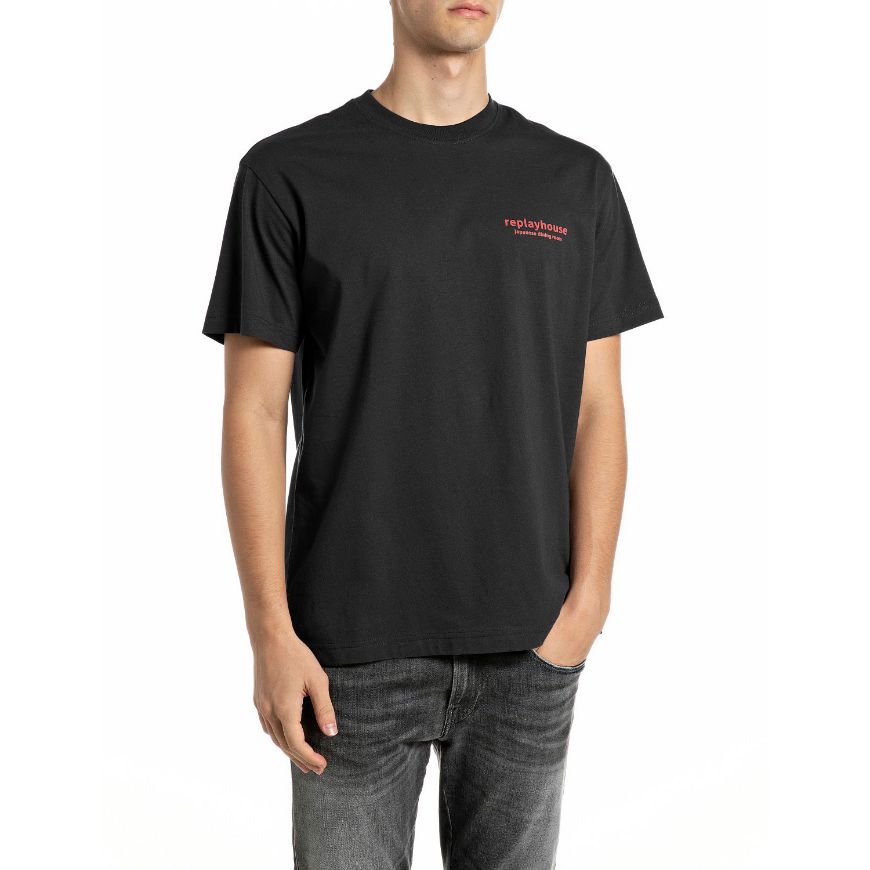 Снимка на REPLAY МЪЖКА БЛУЗА REPLAYHOUSE T-SHIRT BLACK
