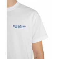 Снимка на REPLAY МЪЖКА БЛУЗА REPLAYHOUSE T-SHIRT NATURAL WHITE 5