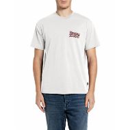 Снимка на REPLAY МЪЖКА БЛУЗА MOTOCICLI COTTON T-SHIRT GARDENIA 1