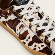 Picture of ALLSAINTS WOMEN'S LEON TRAINERS IN COW PRINT 4