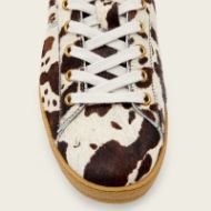 Picture of ALLSAINTS WOMEN'S LEON TRAINERS IN COW PRINT 5