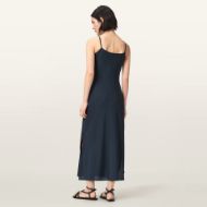 Picture of ALLSAINTS WOMEN'S HADLEY SLIM FIT MIDI DRESS IN COLLEGIATE BLUE 3