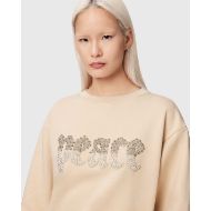Picture of ALLSAINTS WOMEN'S PEACE PIPPA SWEAT SANDY WHITE 5
