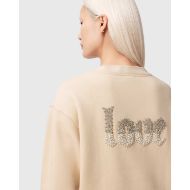 Picture of ALLSAINTS WOMEN'S PEACE PIPPA SWEAT SANDY WHITE 3