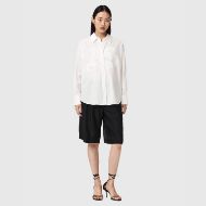Picture of ALLSAINTS WOMEN'S SPARROW EMB SHIRT OPTIC WHITE 5