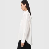 Picture of ALLSAINTS WOMEN'S SPARROW EMB SHIRT OPTIC WHITE 2