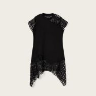 Снимка на ALLSAINTS ДАМСКА РОКЛЯ ZALA CROCHET TEE DRESS В ЧЕРНО 6