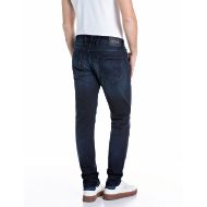 Снимка на REPLAY МЪЖКИ ДЕНИМ ANBASS SLIM-FIT STRETCH DENIM JEANS DARK BLUE 3