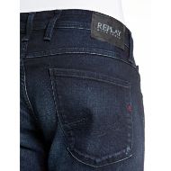 Снимка на REPLAY МЪЖКИ ДЕНИМ ANBASS SLIM-FIT STRETCH DENIM JEANS DARK BLUE 8