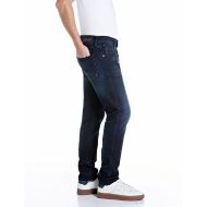 Снимка на REPLAY МЪЖКИ ДЕНИМ ANBASS SLIM-FIT STRETCH DENIM JEANS DARK BLUE 2