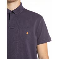 Снимка на REPLAY МЪЖКА БЛУЗА GARMENT DYED PIQUÉ POLO-SHIRT WITH R LOGO NIGHTSHADE 4