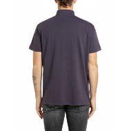 Снимка на REPLAY МЪЖКА БЛУЗА GARMENT DYED PIQUÉ POLO-SHIRT WITH R LOGO NIGHTSHADE 2