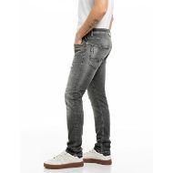Снимка на REPLAY МЪЖКИ ДЕНИМ ENNYS SKINNY-FIT WHITE WEFT BLACK POWER STRETCH DENIM JEANS DARK GREY 4