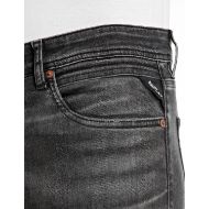 Снимка на REPLAY МЪЖКИ ДЕНИМ GROVER STRAIGHT-FIT BLACK STRETCH DENIM JEANS DARK GREY 5