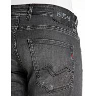 Снимка на REPLAY МЪЖКИ ДЕНИМ GROVER STRAIGHT-FIT BLACK STRETCH DENIM JEANS DARK GREY 8
