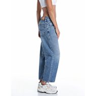 Снимка на REPLAY ДАМСКИ ДЕНИМ JANIE BARREL-FIT COTTON DENIM JEANS MEDIUM BLUE 2
