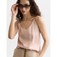 Снимка на SCOTCH&SODA ДАМСКА БЛУЗА JERSEY/WOVEN TANK - ROSE DUST 6