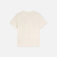 Picture of SCOTCH&SODA WOMEN'S CHEST ARTWORK REGULAR FIT T-SHIRT - EGGNOG 2