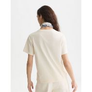 Picture of SCOTCH&SODA WOMEN'S CHEST ARTWORK REGULAR FIT T-SHIRT - EGGNOG 5