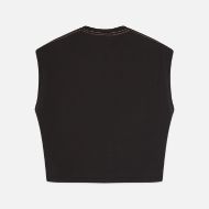 Picture of SCOTCH&SODA WOMEN'S TWISTED NECKLINE T-SHIRT - METEORITE 2